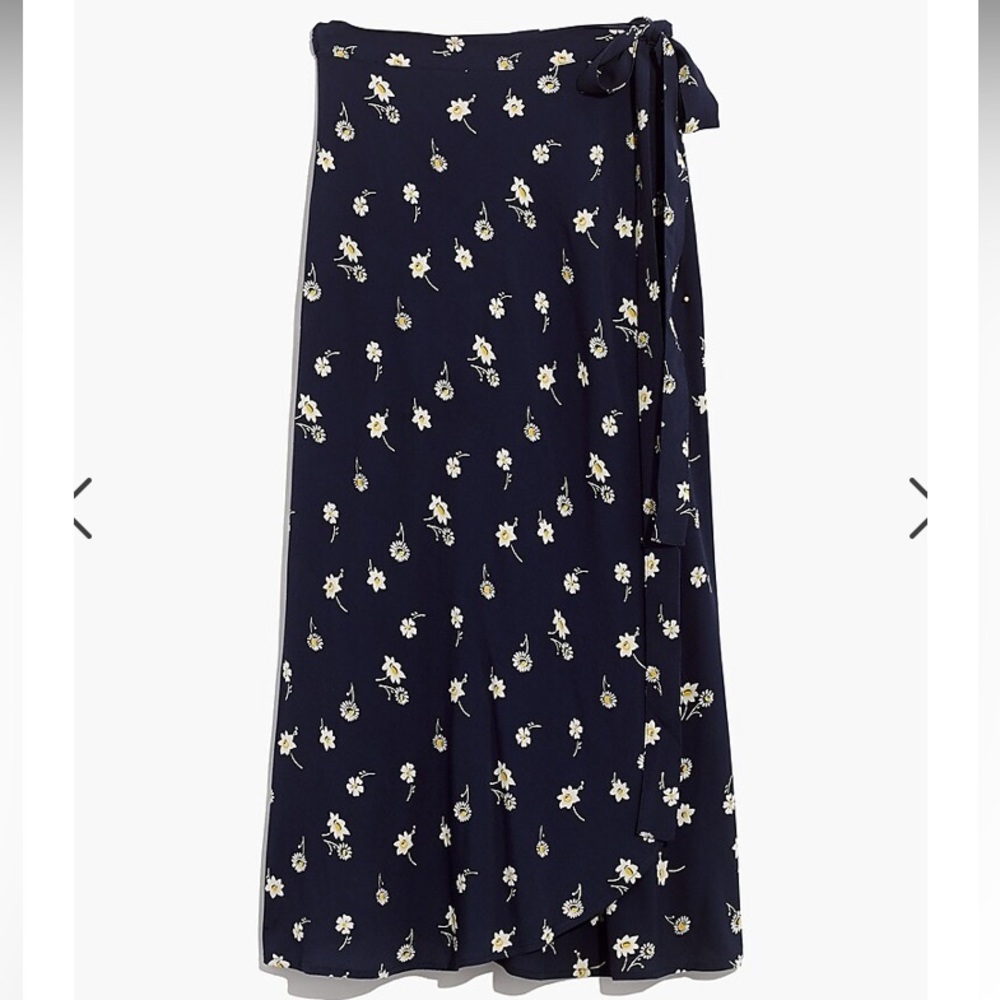 Madewell wrap skirt